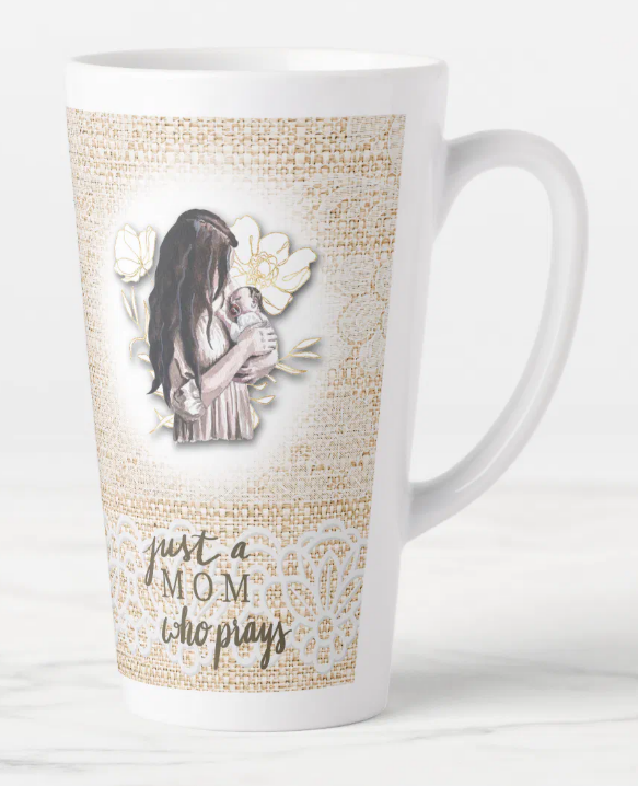 Mom Who Prays Mug