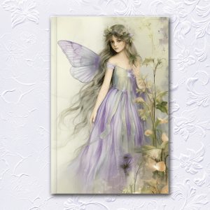 Cover Art for Purple Fairy Lined Journal
