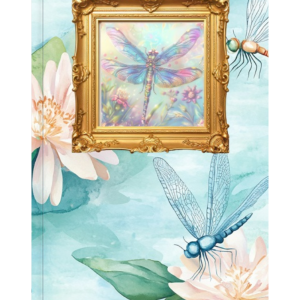 Cover Artwork for Lily Dragonfly Sketchbook