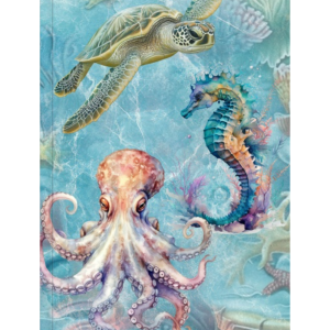 Cover Art for Ocean Life Unlined Journal