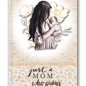 Cover Art for Mom Who Prays Lined Journal
