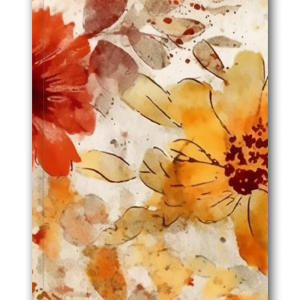 Cover Art for Autumn Floral 5x8 Journal